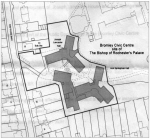 delineated area to be sold, the bottom right quarter of the previous map. 