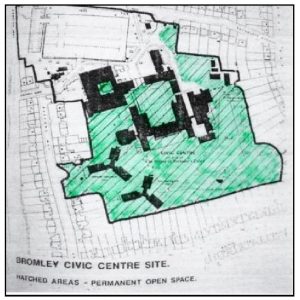 permanent open space designation for the remaining palace grounds