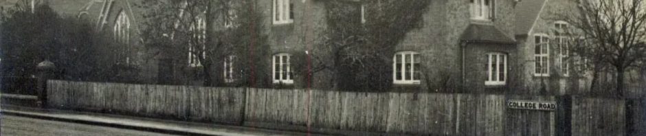 Triangular gable ended school house